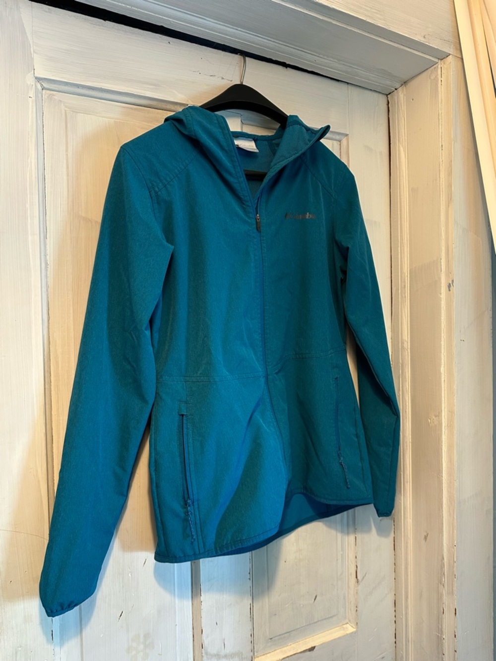 Columbia Teal Hooded Utility Jacket - Women's
